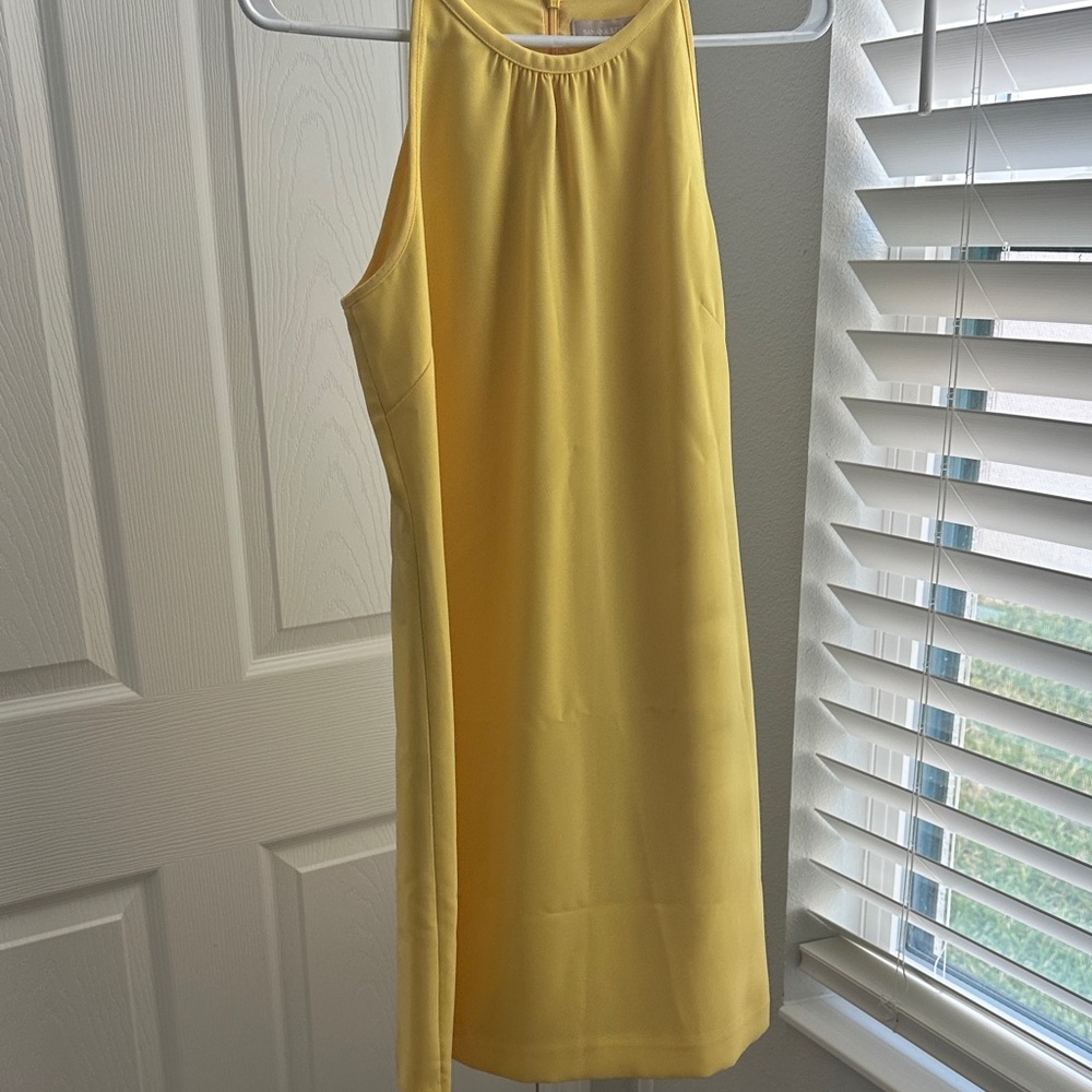 Banana Republic Sunny Yellow Mini Dress